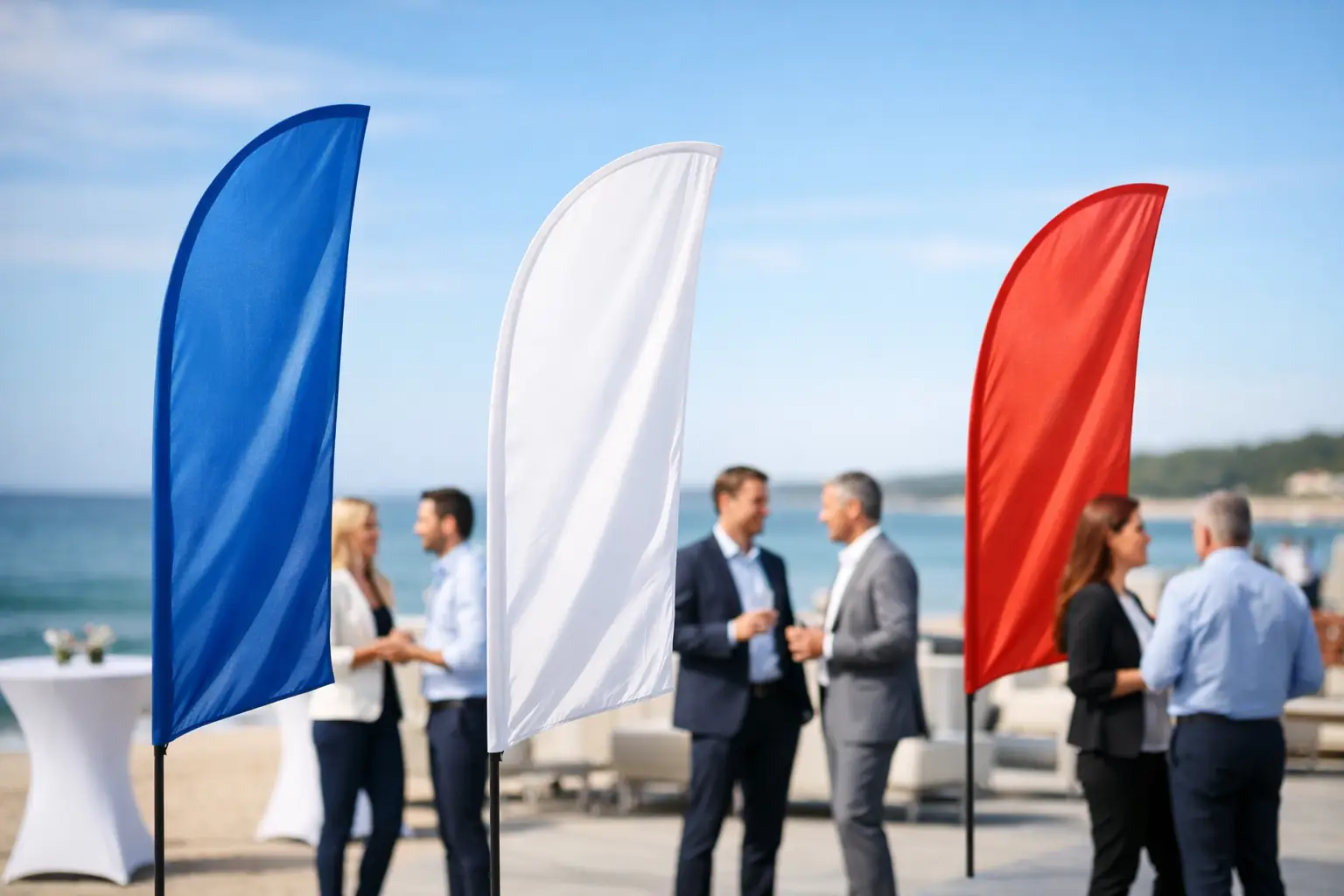 Beachflags für Firmenevents richtig einsetzen