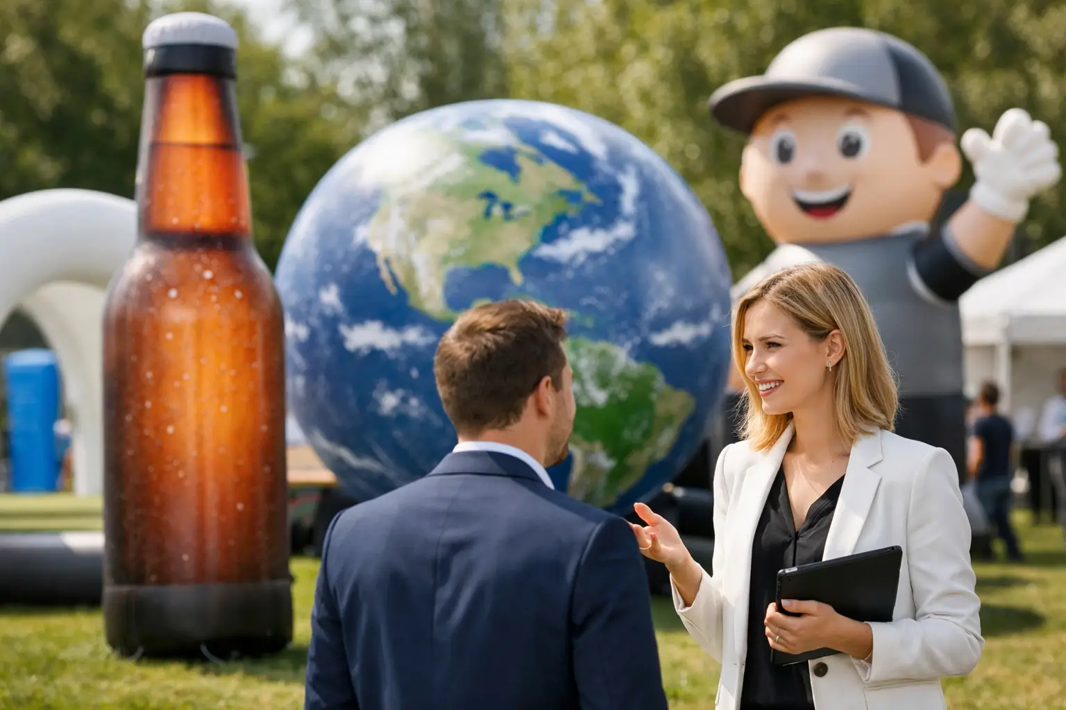Inflatables für Promotion Event richtig einsetzen