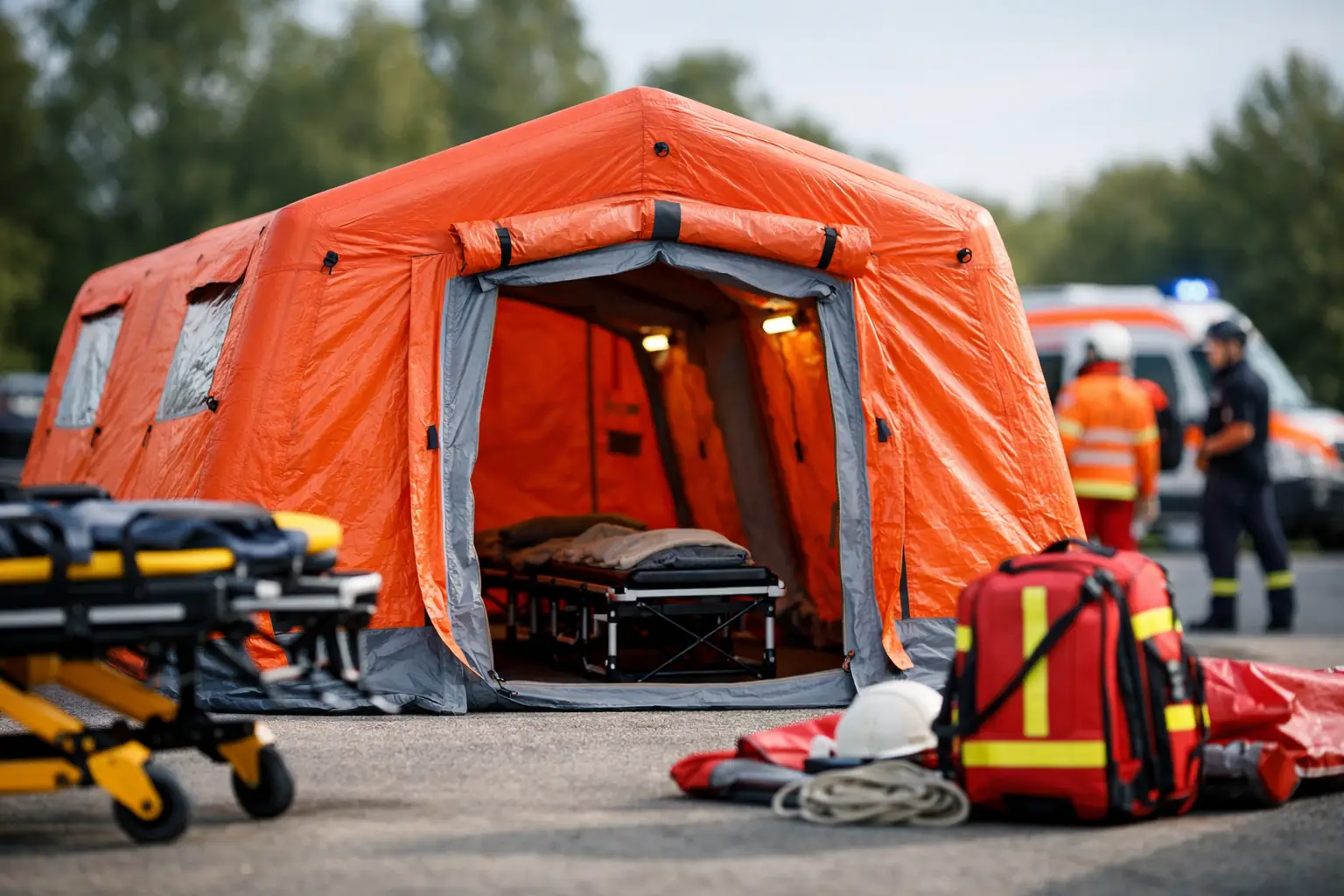 Rettungszelt kaufen – worauf es ankommt