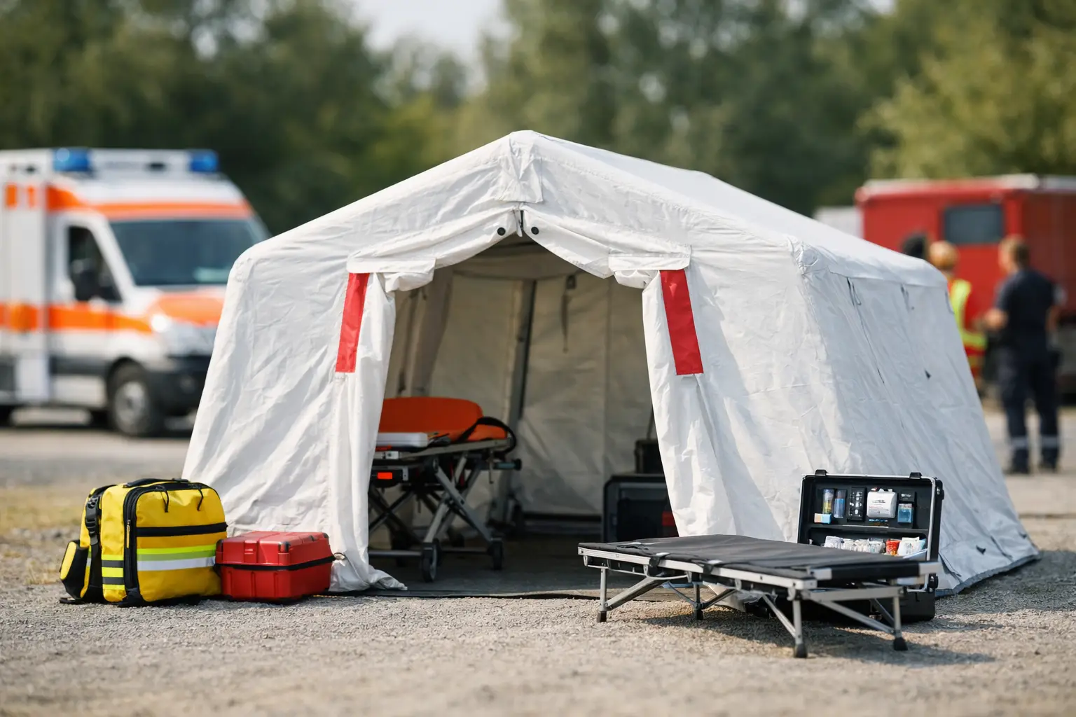 Sanitätszelt für Einsatz kaufen – worauf achten?