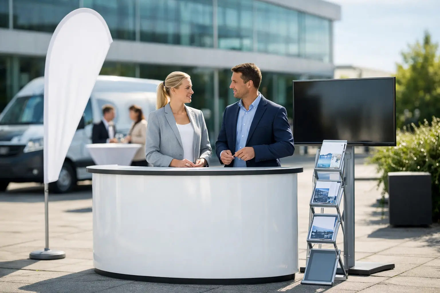Promotionstand für Roadshow richtig planen