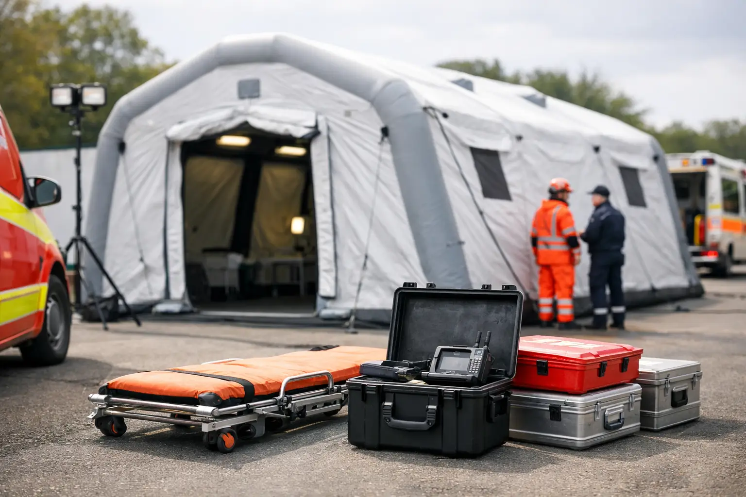 Mobile Einsatzzelte für Behörden richtig wählen
