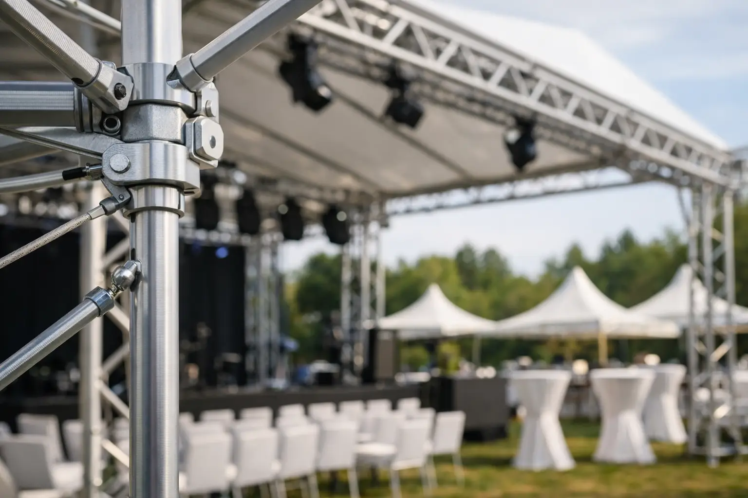 Octa Gestänge Vorteile erklärt für Events