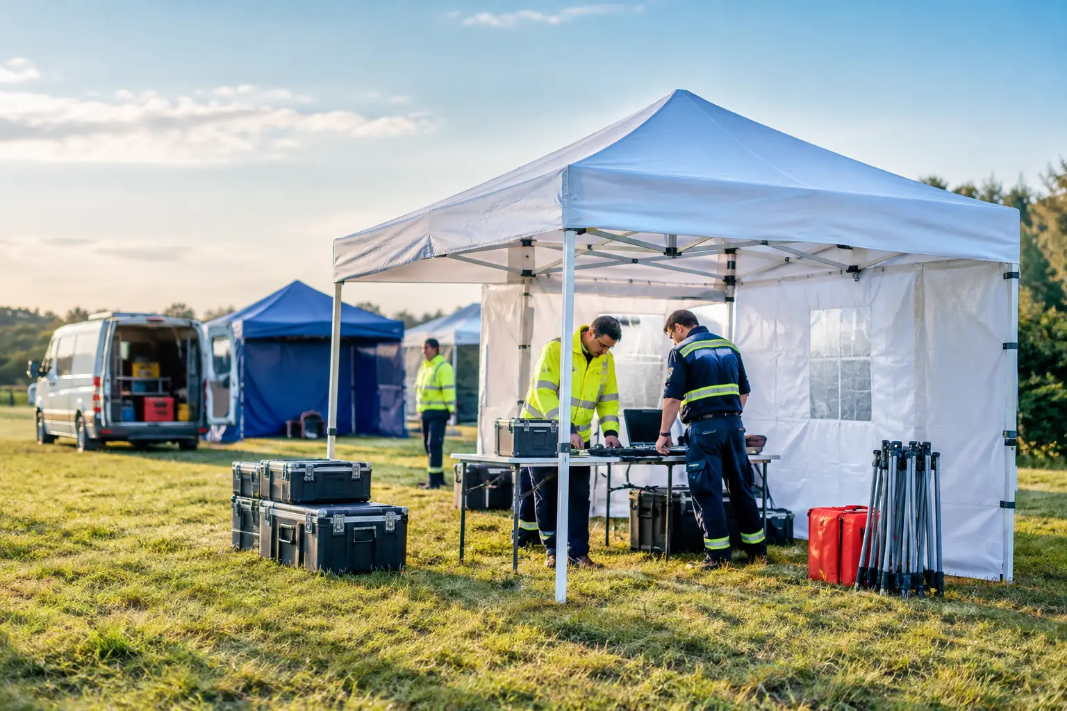 Einsatzbeispiele für Schnellbauzelte im Alltag